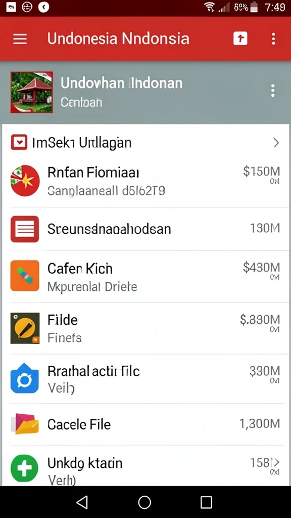 Fitur chat interaktif untuk berkomunikasi dengan pemain lain.