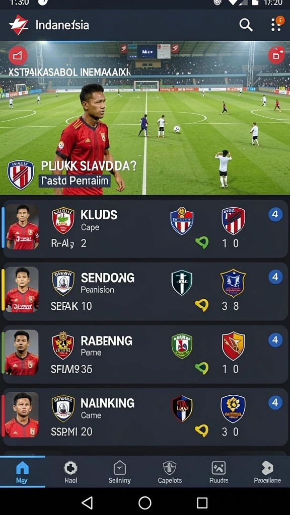 Tampilan antarmuka yang intuitif dan menarik.