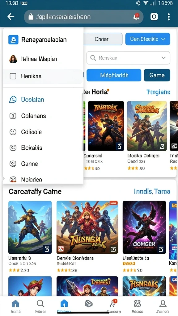 Interaksi komunitas yang aktif di dalam game.
