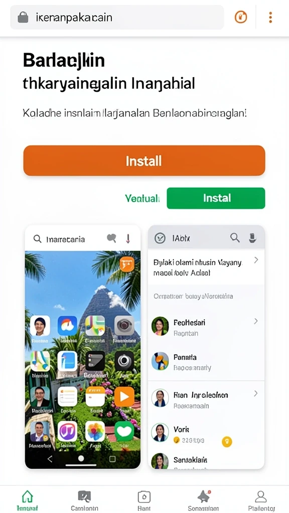 Fitur interaksi sosial yang menyenangkan dengan pemain lain.