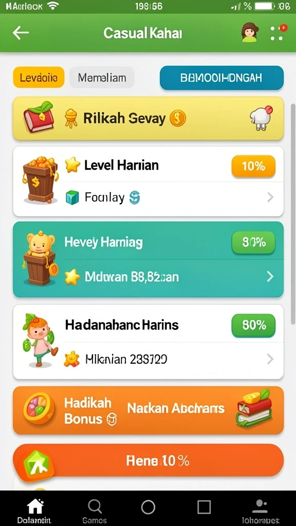 Fitur interaktif yang membuat permainan lebih menarik.