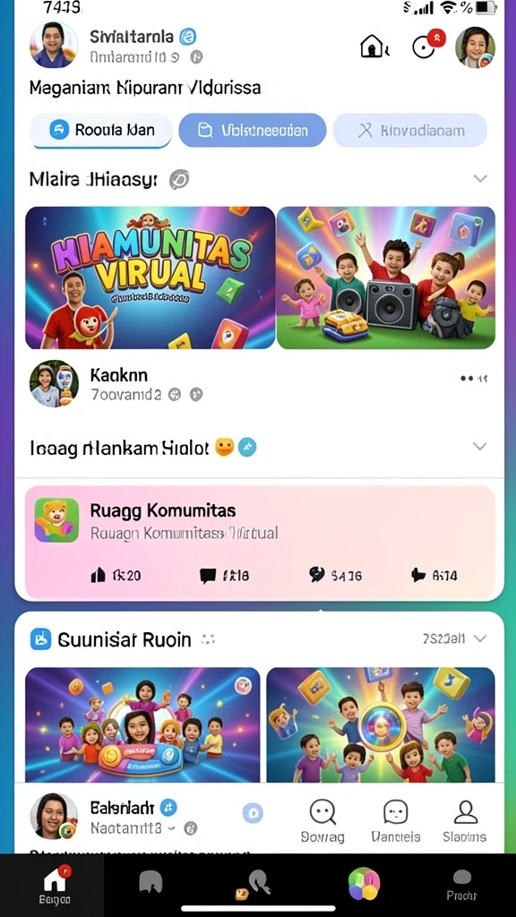 Tampilan antarmuka yang menarik dan mudah digunakan.