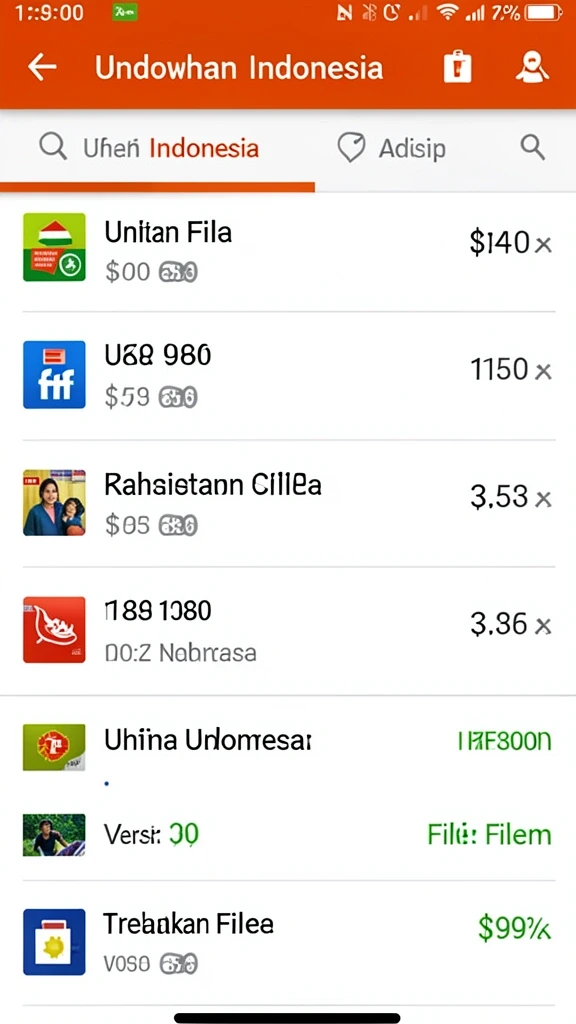 Tampilan antarmuka yang ramah pengguna dan intuitif.