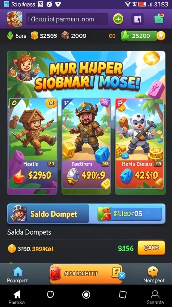 Tangkapan layar ini memperlihatkan mode permainan yang penuh aksi.