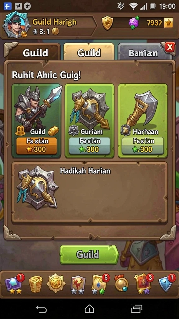 Tangkapan layar dari mode multiplayer yang seru.