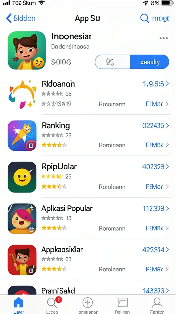 Tampilan antarmuka yang menarik dan mudah dipahami.