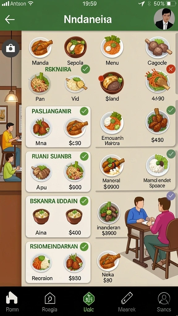 Tampilan utama aplikasi JAGOTOGEL yang intuitif.
