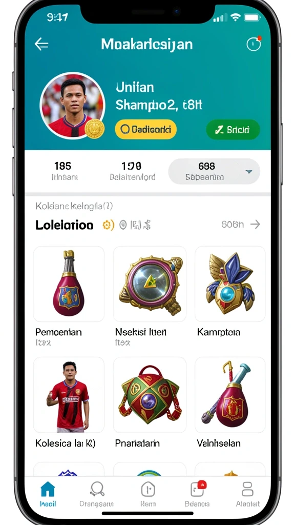 Tampilan antarmuka KAWAT4D yang menarik dan intuitif.