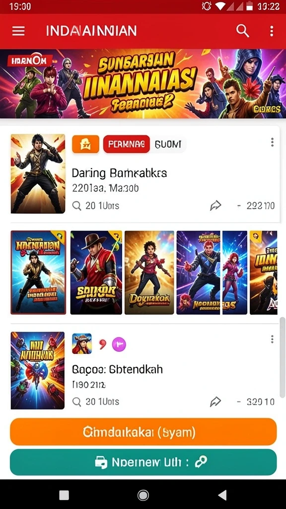 Mode permainan seru yang beragam dan menantang.