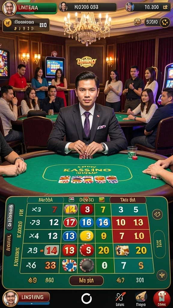 Mode multiplayer yang memungkinkan interaksi dengan pemain lain.