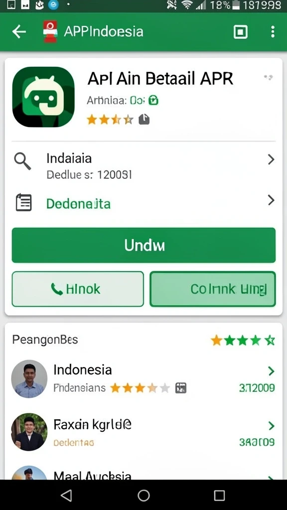 Berbagai karakter dan item yang dapat diupgrade.