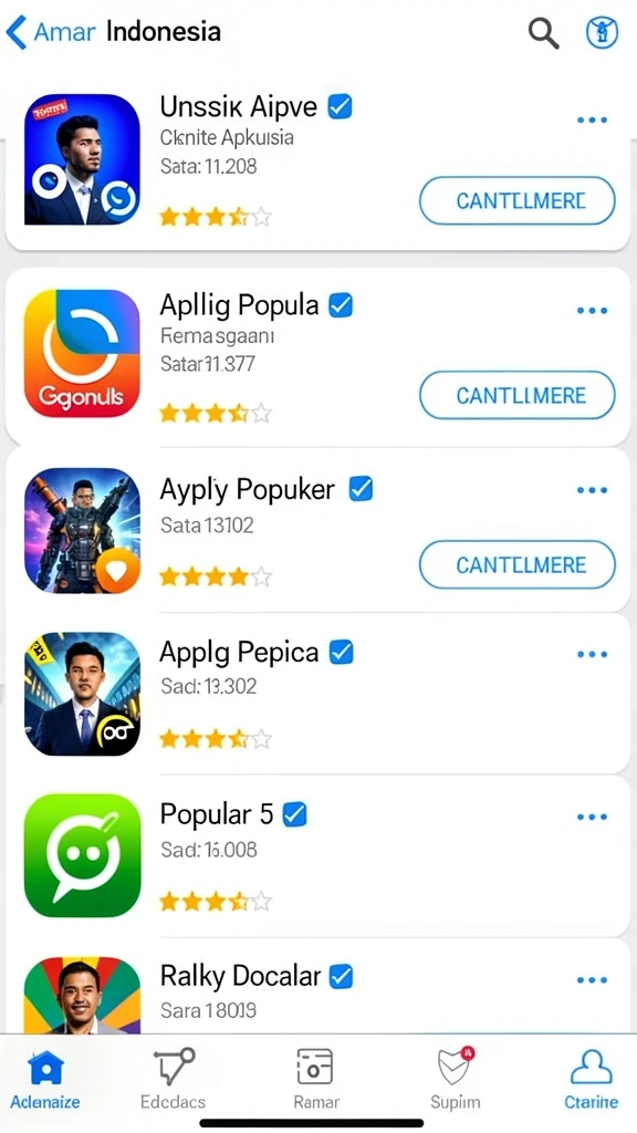 Tampilan antarmuka yang menarik dan mudah digunakan.