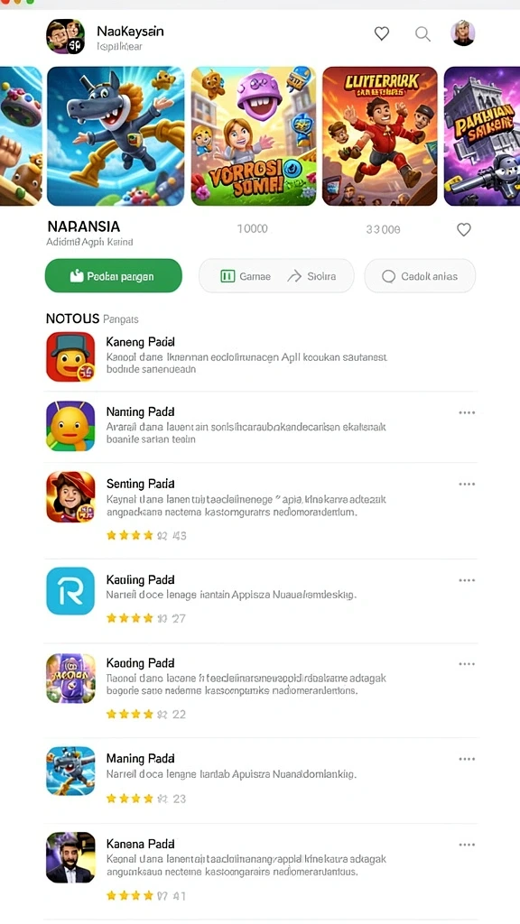 Penghargaan menarik untuk setiap pencapaian level.