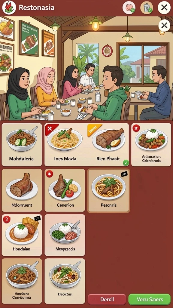 Tampilan antarmuka yang menarik dan mudah dipahami.