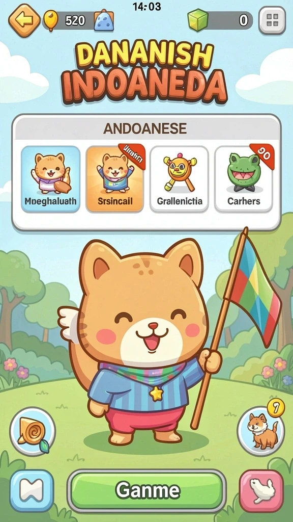 Tangkapan layar menampilkan antarmuka utama aplikasi NEKO4D.