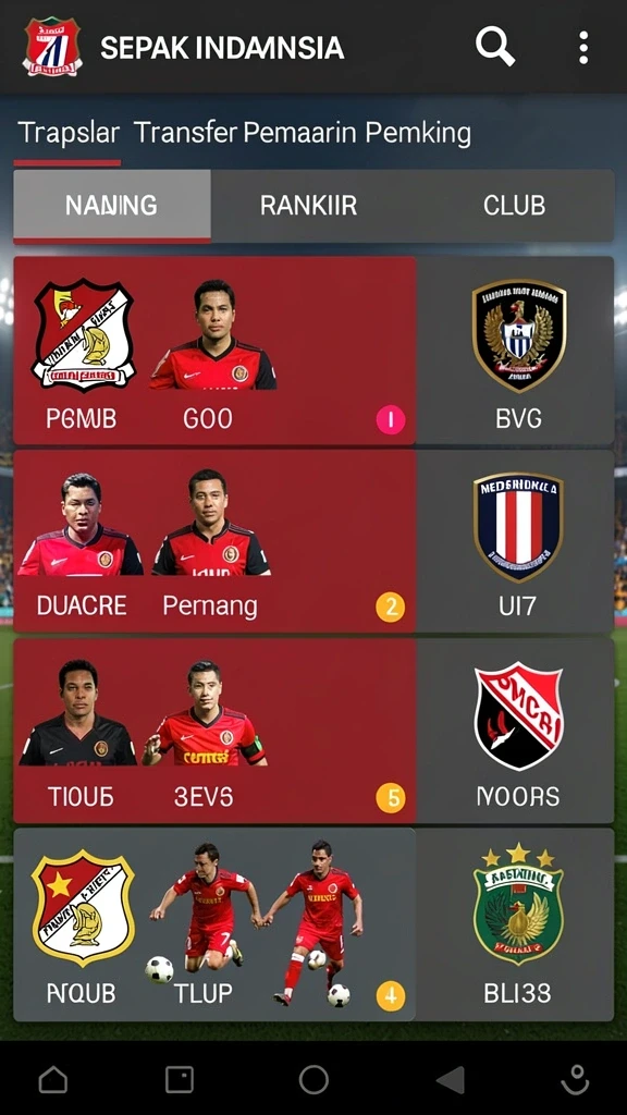 Antarmuka pengguna yang intuitif dan menarik.