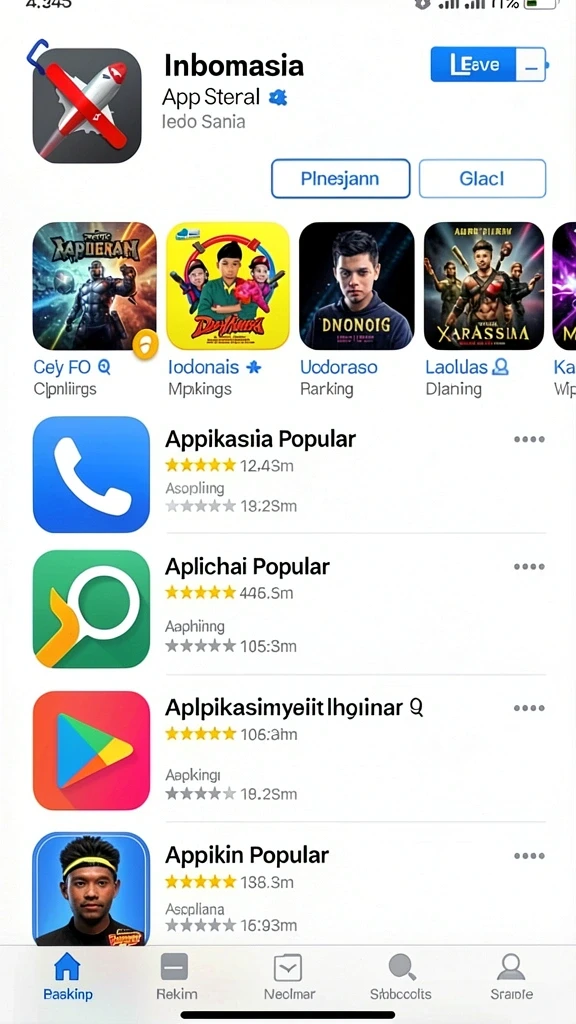 Tampilan grafik yang memukau saat bermain.