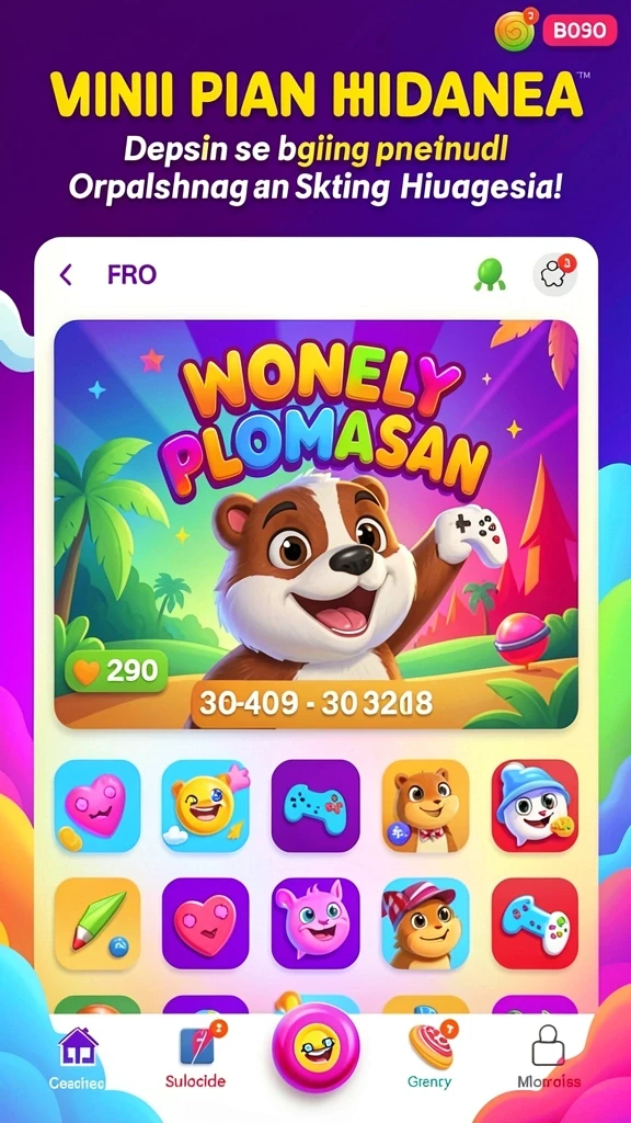 Berbagai pilihan mode permainan yang tersedia.