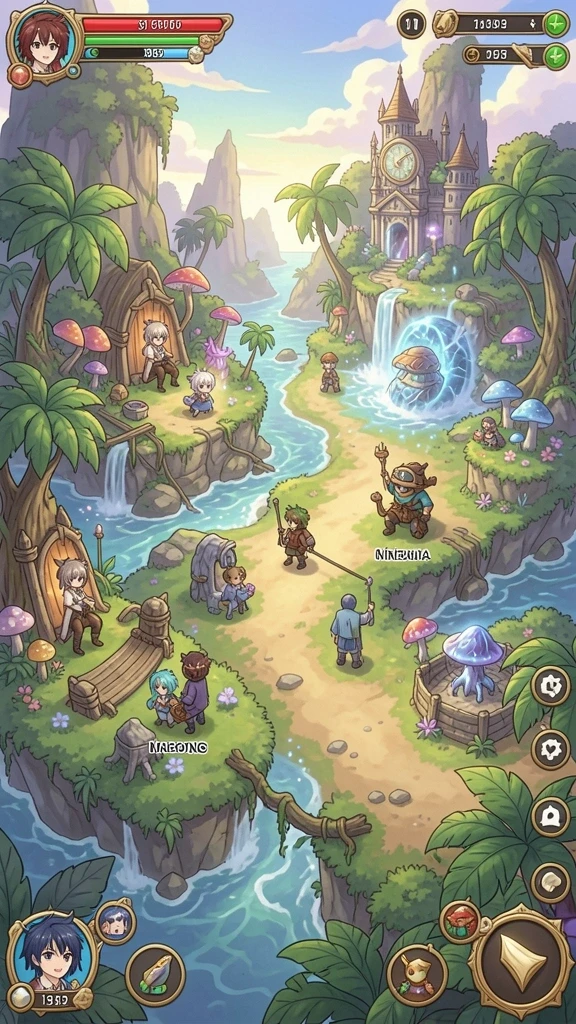 Gameplay yang penuh tantangan dan seru.