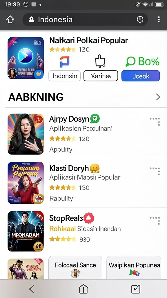 Tampilan antarmuka yang menarik dan mudah dinavigasi.