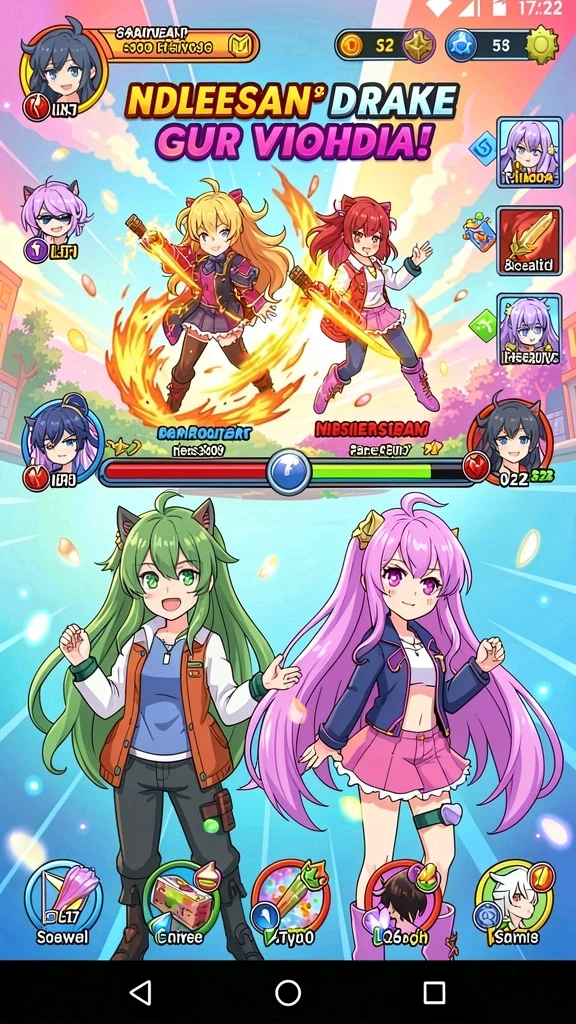 Gameplay yang adiktif dan penuh tantangan.
