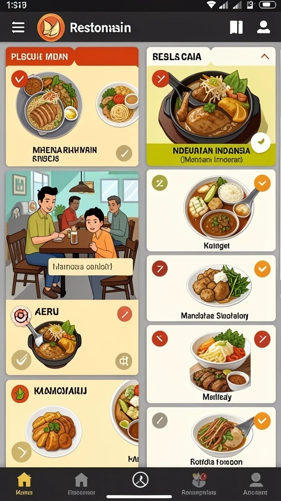 Tampilan antarmuka yang menarik dan ramah pengguna.