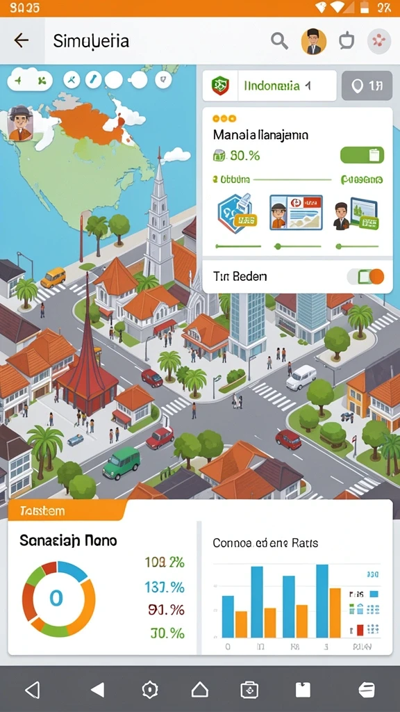 Pengguna dapat berinteraksi langsung dengan pemain lain.
