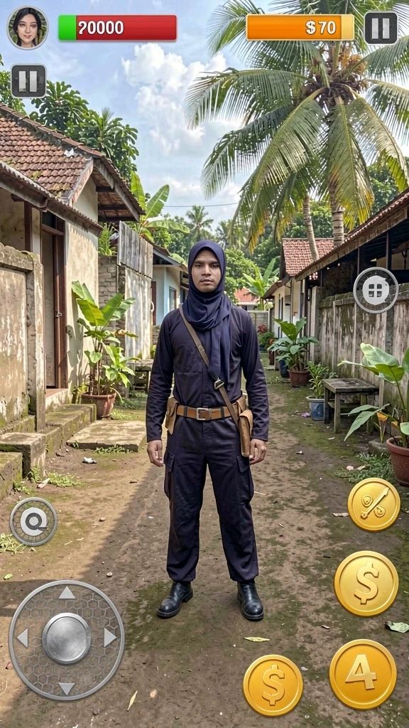Tampilan antarmuka yang user-friendly.
