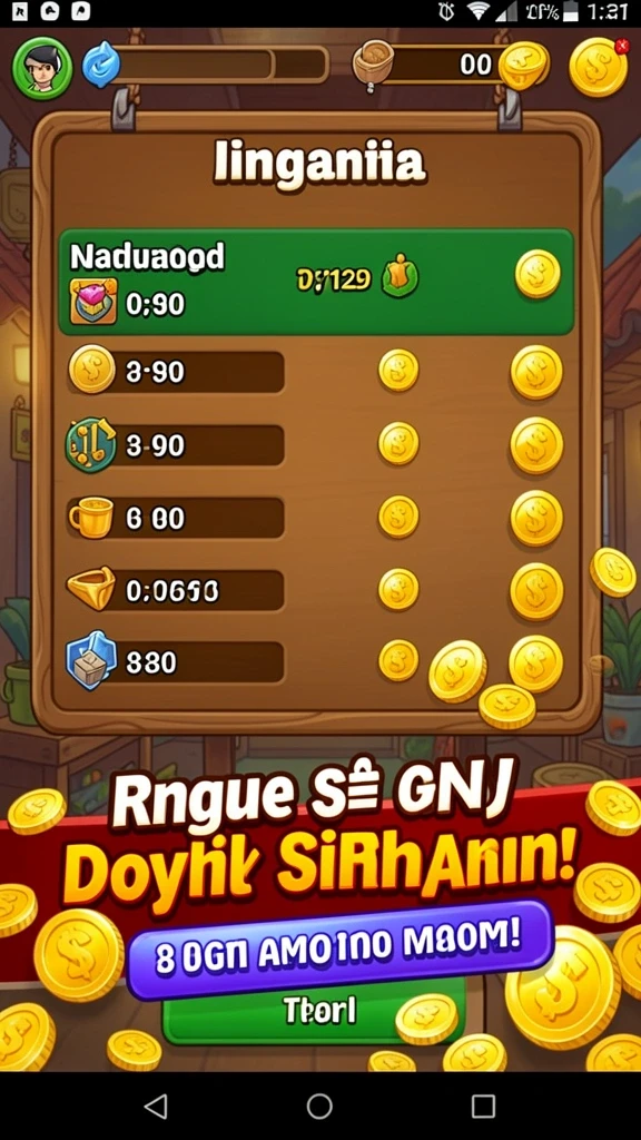 Screenshot menampilkan antarmuka multiplayer yang seru.
