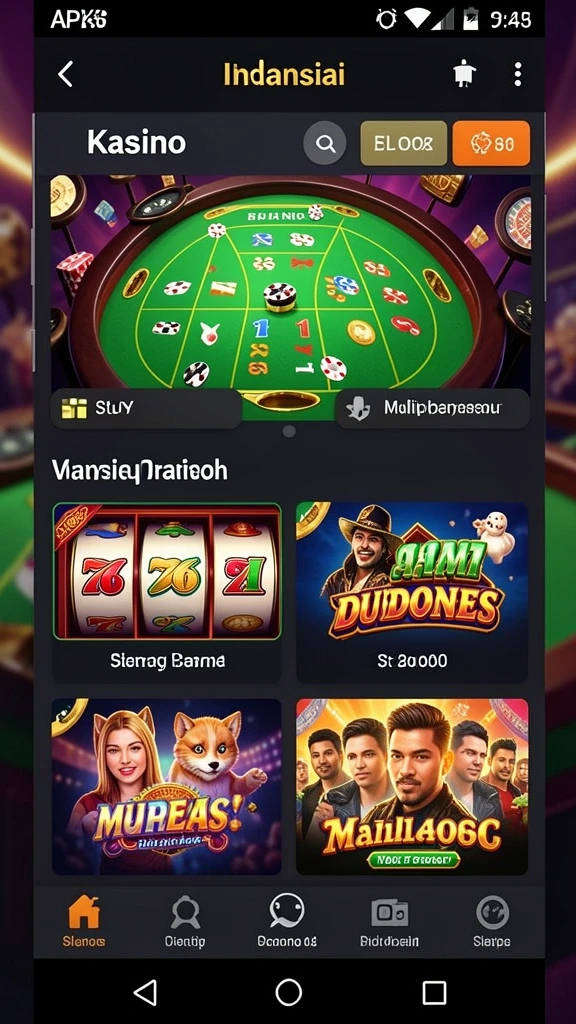 Tampilan antarmuka pengguna yang ramah dan intuitif.