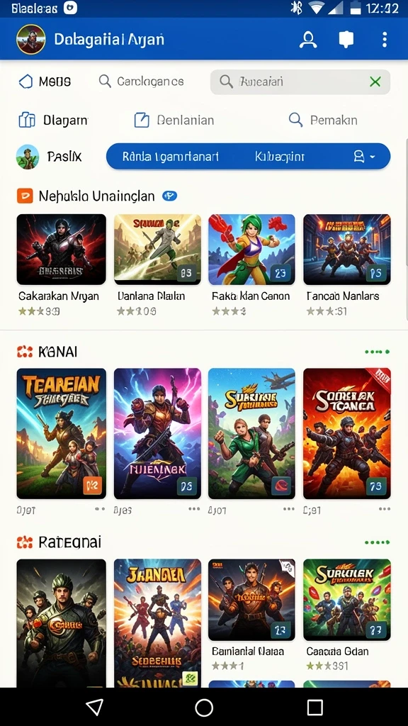 Tampilan antarmuka yang menarik dan mudah dinavigasi.