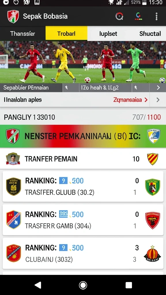 Tampilan antarmuka SOV777 yang menarik.