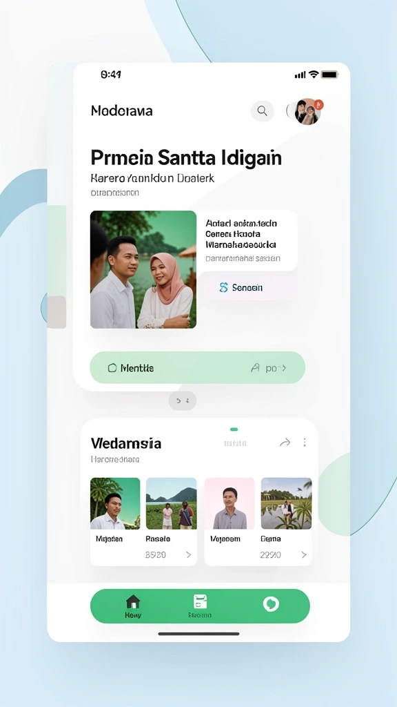 Tampilan permainan yang modern dan user-friendly.