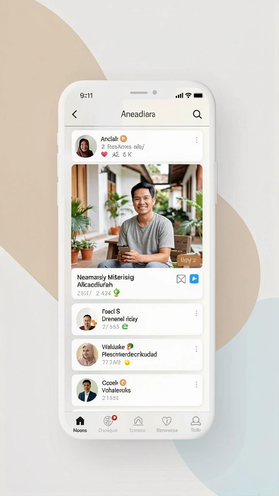 Tampilan antarmuka yang user-friendly.