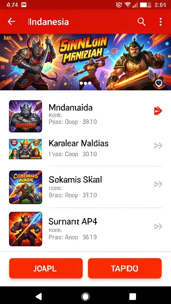Tampilan antarmuka yang menarik dan mudah digunakan.