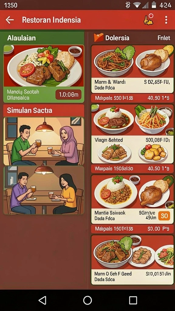 Tampilan antarmuka yang intuitif dan mudah digunakan.
