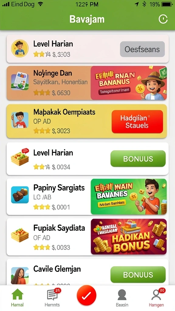Tampilan antarmuka yang ramah pengguna.